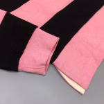 Gucci Pineapple Series Patchwork Stripe Long-Sleeve Polo Shirt - Image 10