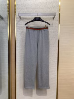 GUCCI Red and Green Web Casual Trousers - Image 11