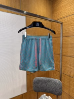 Louis Vuitton Green Printed Silk Short-Sleeve Shirt Set - Image 9