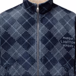 LV (Louis Vuitton) 2025 Early Spring Collection Denim Cashmere Coat - Image 9