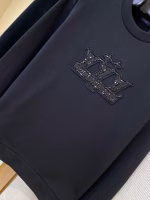 LV Louis Vuitton Obsidian Crew Neck Sweatshirt - Image 7