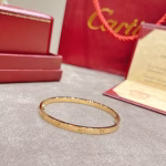 𝐂𝐚𝐫𝐭𝐢𝐞𝐫•Cartier Classic Narrow Diamond-free 𝐋𝐨𝐯𝐞 Bracelet