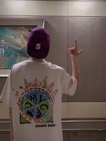 2022 Adidas Originals Graffiti Series Overseas Version - Printed Unisex Couple's Short-Sleeve T-Shirt Available on Official Website - Image 5