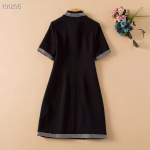 2022 New Chanel Casual Black Dress - Same Style as Guan Xiaotong - Image 3