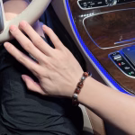 LV Louis Vuitton🇷🇼 Multi-element Tiger's Eye Stone Thai Silver Style Bracelet - Image 4