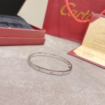 𝐂𝐚𝐫𝐭𝐢𝐞𝐫•Cartier Classic Narrow Diamond-free 𝐋𝐨𝐯𝐞 Bracelet - Image 10