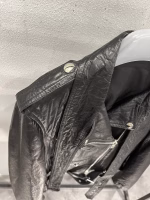 Alexander McQueen Waxed Sheepskin Biker Jacket - Image 10