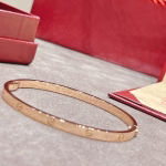 𝐂𝐚𝐫𝐭𝐢𝐞𝐫•Cartier Classic Narrow Diamond-free 𝐋𝐨𝐯𝐞 Bracelet - Image 2