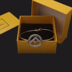 2021🆕Fendi Bracelet, Letter F, Polished Surface - Image 6