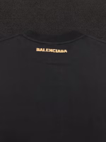 Balenciaga Double-Ring Multi-Label Short-Sleeve T-Shirt - Image 6