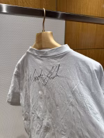 BALENCIAGA Pleated Portrait Print Short-Sleeve T-Shirt - Image 4