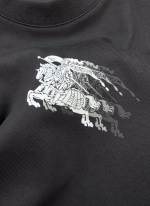 BURBERRY 2025 Knight Logo Classic Crewneck T-Shirt - Image 6