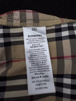 Burberry Checkered Black-Striped Stretch Cotton Trousers‘ - Image 2