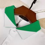 Bottega Veneta (BV) 2022 Spring-Summer New Men's Collared Polo Series - Image 2