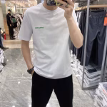 Bottega Veneta (BV) 2022 spring-summer new couple's short-sleeve T-shirt with letter logo print design - Image 6