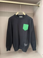 Bottega Veneta (BV) 2024 Autumn/Winter New Wool Blend Knitted Long-Sleeve Sweater - Image 2