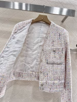 Chanel 2025 New Knitted Dress Pocket Coat - Image 2