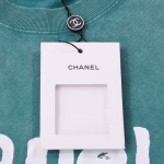 Chanel Hand - painted Heavy - work Washed T - shirt - Image 2