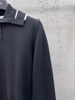 DIOR Lapel Five-Point Star Knitted Sweater - Image 2