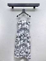 Dior Butterfly Print Camisole Dress - Image 2