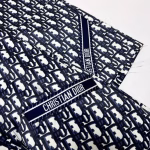 Dior Classic Monogram Logo Webbing Shirt, Jacket and Shorts Set - Image 2
