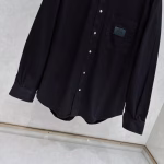 FENDI Leather Patch Men's Shirt - Image 2