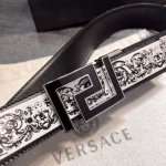 VERSACE 4.0cm Saffiano Leather Belt - Image 2