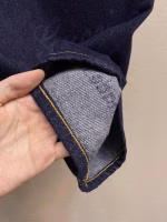 Gucci 2025 Spring/Summer New Straight-Fit Slim Denim Shorts - Image 2