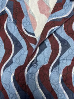 Gucci 2025 Early Spring New Cotton Checked Shirt T-Shirt - Image 2