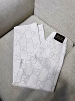 Gucci Turn-Down Collar Large GG Short-Sleeve Top and Trousers Set - Image 3