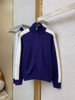 GUCCI Patchwork Knitted Zip-Up Jacket - Image 6