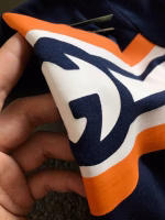 GUCCI Double G Blue Print Classic Crew Neck Short-Sleeve T-Shirt - Image 7