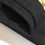 Gucci's new printed color-block suede coat with a fitted waist, lapel collar and long sleeves (trench coat style) - Image 2