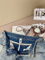 Loewe 2025 Summer New Men's Denim Shorts - Image 2