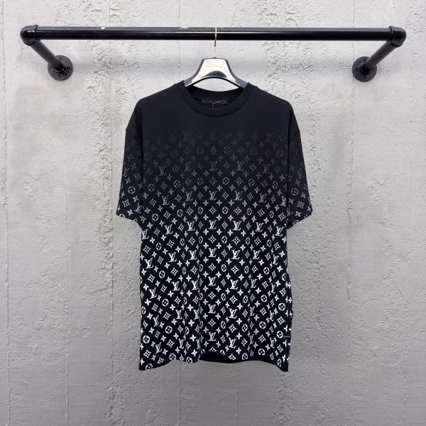5 LOUIS VUITTON All-over Print with Gradient Print Short-Sleeve T-shirt - Image 1