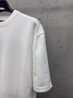 Louis Vuitton Rhinestone-Embellished Letter Knitted Short-Sleeve Top - Image 8