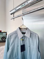 Louis Vuitton 2022 Latest Damier Stripe Long-Sleeve Shirt - Image 9