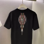 2021 Spring/Summer BAPE BLACK Collection Rhinestone Baby Milo Head Short-Sleeve T-Shirt - Image 2