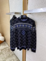 LV Louis Vuitton Ski Collection Jacquard Knit Sweater - Image 8