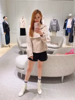 2022 Spring/Summer Dior Jacquard Hooded Short Zip-up Jacket - Image 2