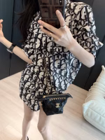 2022 Dior Monogram Logo Barrage Shirt - Image 6