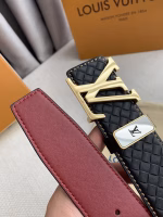 LV Louis Vuitton Classic Woven Belt - Image 8