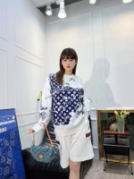 2022 New Hermès Printed Shirt Dress - Image 2