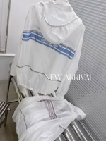 2022 New Dior Striped Letter Print Reflective Strip Hooded Sun Protection Coat - Image 2