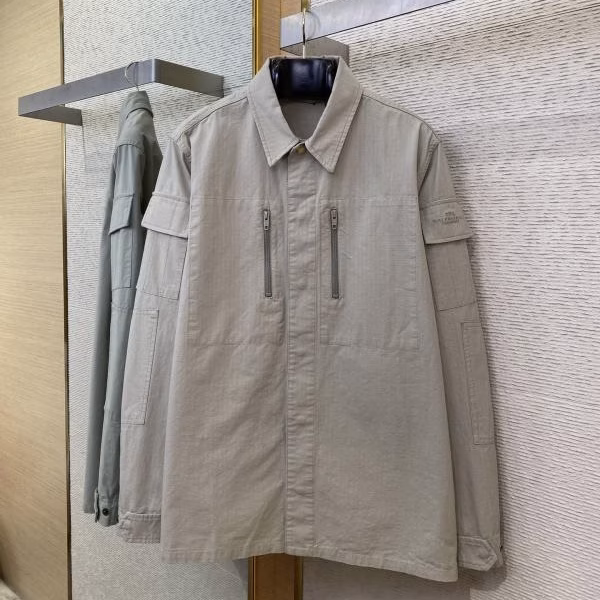 5 Balenciaga Collared Utility Jacket - Image 1