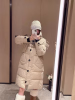 Canada New Style Down Jacket Canada Goose with Large Detachable Coyote Fur Collar, Slim-Fit Long Down Jacket - Image 2
