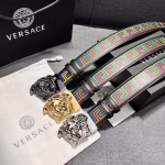 VERSACE 4.0cm Full Steel Buckle Reversible Belt - Image 5