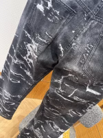 Givenchy Distressed Patch Jeans - Image 2