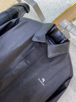 BLCG Balenciaga 3M Embroidered Leather Jacket - Image 3