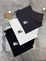 BURBERRY 2025 Knight Logo Classic Crewneck T-Shirt - Image 9